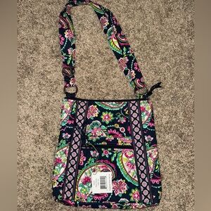 Floral Patterned Crossbody Bag